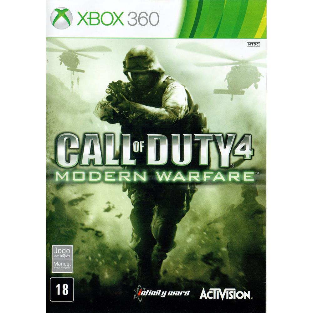 Call Of Duty 4: Modern Warfare - Xbox 360 #1 (Com Detalhe) - Arena Games -  Loja Geek